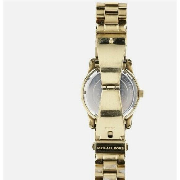 Michael Kors MK5160 Women's Gold Stainless Steel Analog Dial Quartz Watch JK406 - Picture 3 of 8
